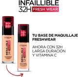 L'Oréal Paris Infallible 32HR Freshwear Foundation with SPF25 and Vitamin C - 160 Rose Linen