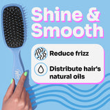 Wetbrush Shine Enhancer Hair Brush, Sky