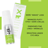 No B.S. Skin Care Caffeine Eye Cream with Hyaluronic Acid and Plant Based Squalane. Firming under Eye Cream for Dark Circles and Crows Feet Wrinkles. Puffy Eye Treatment for Rapid Results.