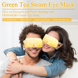 FRSHMORN Steam Eye Mask, Moist Heat Warm Compress for Eyes Self Heating Disposable Heated Eye Mask, Portable and Comfortable Sleep Mask, Relax at Home Office Travel (Chamomile, 16Packs)