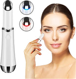 Eye Massager Wand - Chargeable Facial Massager - Eye Massager for Dark Circles, Eye Bags, Puffiness under Eyes