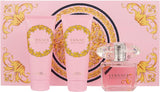 Versace Bright Crystal Eau De Toilette Spray 4-Piece Gift Set for Women