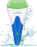 LATME Ice Roller for Face Eyes,Womens Gifts,Face Massager Roller Puffiness Migraine Pain Relief and Minor Injury(Green)