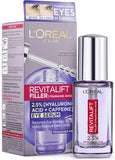 L'Oréal Paris, Face Serum, Hydrating & Plumping, Revitalift Filler 1.5% Pure Hyaluronic Acid, 30 Ml