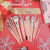 Makeup Brushes, MAANGE 20Pcs Makeup Brush Set Premium Synthetic Foundation Face Powder Blush Concealers Make up Brushes Sets with Gift Box（Pink)