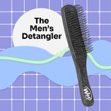 Wetbrush Mens Detangler Scalp & Beard Detangle Hair Brush, Black, Regular, 85 G