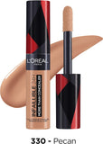 L'Oreal Paris Concealer, Full Coverage, Longwear with a Matte Finish, Infallible 24H More than Concealer, 330 Pecan