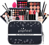 Joyeee All-In-One Makeup Gift Set Travel Makeup Kit Complete Starter Makeup Bundle Lipgloss Lipstick Concealer Blushes Powder Eyeshadow Palette Cosmetic Palette for Teen Girls & Adults #2