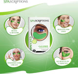 Spascriptions Cucumber Hydrogel Under-Eye Pad, 8 Count