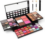 74 Colors Makeup Kit for Women Full Kit All in One Makeup Kit Including 36 Eyeshadow Makeup,16 Lip Gloss,12 Glitter Cream, 4 Concealer, 3 Blusher,1 Bronzer, 2 Highlight and Contour