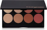 Gorgeous Cosmetics Blush and Highlight Eyeshadow Palette for Women, 8 Shades, 30.4G