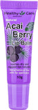 Healthy Care All Natural Acai Lip Balm | Soothes Dry and Chapped Lips Naturally