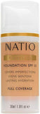 Natio SPF15 Flawless Foundation, Medium, 30Ml