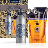 L'Occitane Limited Edition Shea Lavender Liquid Soap Eco Duo Gift Pack