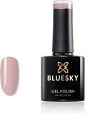 BLUESKY Gel Nail Polish QXG312 [Blindfold] Pink, Nude Soak off LED UV Light - Chip Resistant & 21-Day Wear 10Ml