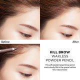 CLIO Kill Brow Waxless Powder Pencil, 1 Count