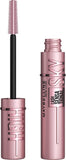 Maybelline New York Mascara, Volumising, Lengthening & Waterproof, Flake-Free Formula, Infused with Bamboo Extract & Fibres, Lash Sensational Sky High, Very Black, 7Ml