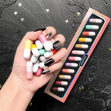 Ausale Mini Capsule Lipstick Set 12 Colors Matte Lipstick Pill Shaped Lipstick Waterproof Long Lasting Make up Lip Capsules Lipstick