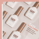 GAOY Jelly Nude Gel Nail Polish, 16Ml Sheer Pink Glitter Gel Polish, Shimmering Translucent Color 1616 UV Light Cure for Nail Art DIY