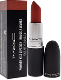 MAC Powder Kiss Lipstick - Devoted to Chili by MAC for Women - 0.1 Oz Lipstick