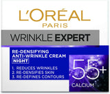 L'Oreal Paris Wrinkle Expert Re-Densifying Anti-Wrinkle Cream 55+ Night