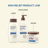 Aveeno Skin Relief Fragrance Free Body Lotion Shea Butter 72-Hour Intense Hydration Soothe Dry Itchy Sensitive Skin 354Ml