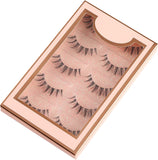 Manga Lashes False Eyelashes Look like Individual Clusters Fluffy Faux Mink Lashes Natural Look 5 Pairs False Lashes (AW12)