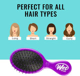 Wetbrush Mini Detangler Hair Brush, Purple