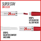 Maybelline Superstay 24 2-Step Longwear Liquid Lipstick - Perpetual Plum 055