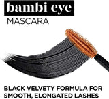 L’Oréal Paris Makeup Bambi Eye Mascara, Lasting Volume, Length & Lift, Doe-Eye Definition, No Clumping, Washable, Blackest Black 0.21 Fl Oz