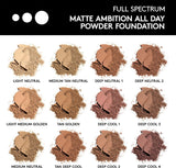 Covergirl Full Spectrum Matte Ambition All Day Powder Foundation - FS430 - Deep Cool 3 for Women 0.39 Oz Powder