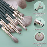 Makeup Brushes, 14Pcs Premium Synthetic Makeup Brush Set, Professional Foundation Brushes Powder Concealers Eye Shadows Brush Makeup Brush Set