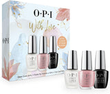 OPI Infinite Shine Trio Gift Set (Base Coat, Tickle My France-Y, Top Coat)