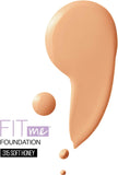 Maybelline New York Fit Me Dewy and Smooth Luminous Foundation - Soft Honey