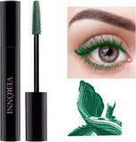 VERONNI Waterproof White Mascara Curlingthick Lengthening Eyelash Mascara,Lifts and Extends Lash Length, Clump Resistant, Non-Smudge Eyelash Colorful Extension Curl Mascara Makeup (White)