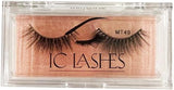 Premium Faux Mink Eyelashes by IC Lashes Lightweight and Soft Luxury Volume Fake Lashes Natural Look Wispy Short Fluffy Cat Eye False Lashes Perfect for Dating, Night Outs, Wedding and Party.