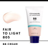 Covergirl CG Smoothers BB Cream Tinted Moisturizer + Sunscreen SPF 21 - # 805 Fair to Light for Women 1.35 Oz Makeup