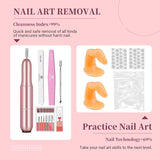 Saviland Nails Kit Acrylic Set with U V Light and Nail Drill - Nail Kit Set Professional Acrylic with Everything for Acrylic Nails Professional Application, Acrylic Powder Set Gel Nail Polish Set for Home DIY Salon (Without Acrylic Liquid)