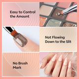 Modelones Nude Gel Polish Kit- 9 Colors Popular Nude Gel Polish Set All Seasons Skin Tones Pink Brown Neutral Pudding Gel Upgraded Crème Manicure Palette Soak off LED Nail Art Kit DIY Home Gift, with Brush