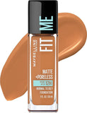 Maybelline Fit Me Matte & Poreless Mattifying Liquid Foundation - Cappuccino 340