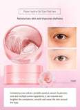 Rose Hydra Gel Collagen Eye Mask, Eye Care Patches, Repair Puffy Eyes, Remove Dark Circles, Reduce Wrinkles Fine Lines, Smooth Repair Skin, anti Aging Moisturizing Relieving, Firming under Eye