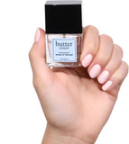 Butter London Hardwear Shine UV Topcoat - Prevents Chipping and Smudging - Delivers Sheer Coverage with Brilliant Gloss - Quick Drying and Long Wearing Color - Cruelty-Free - 11 Ml Nail Polish