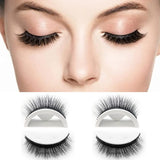 Reusable Self Adhesive False Eyelashes No Glue or Eyeliner Lashes Eyelashes Easy to Put on Non-Slip Waterproof Self Sticking False Lashes for Women 2 Pairs (F09)