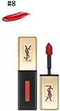 Yves Saint Laurent Rouge Pur Couture Vernis a Levres Glossy Stain 8 Orange De Chine for Women, 0.2 Oz Lip Gloss, 6 Milliliters