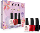 OPI Nail Lacquer Trio Gift Set (Sweet Heart, Big Apple Red, Lincoln Park after Dark)