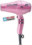 Parlux 3800 Ceramic & Ionic 2100W Hair Dryer, Pink