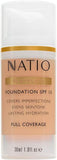 Natio SPF15 Flawless Foundation, Medium, 30Ml