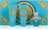 Versace Dylan Turquois Eau De Toilette Spray 4-Piece Gift Set for Women