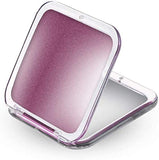 Compact Mirror, Makeup Mirrors, Double Sided Travel Mirror with 1X and 7X Magnification, Foldable Hand Vanity Mirror, Purple