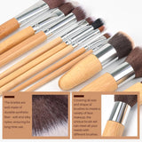 Joyeee 15 Colour Makeup Contour Palette Cream Kit, with 11 Pcs Complete Function Makeup Brushes Set and Storage Bag, Highlighting Light, Medium to Dark, Vegan & Cruelty Free